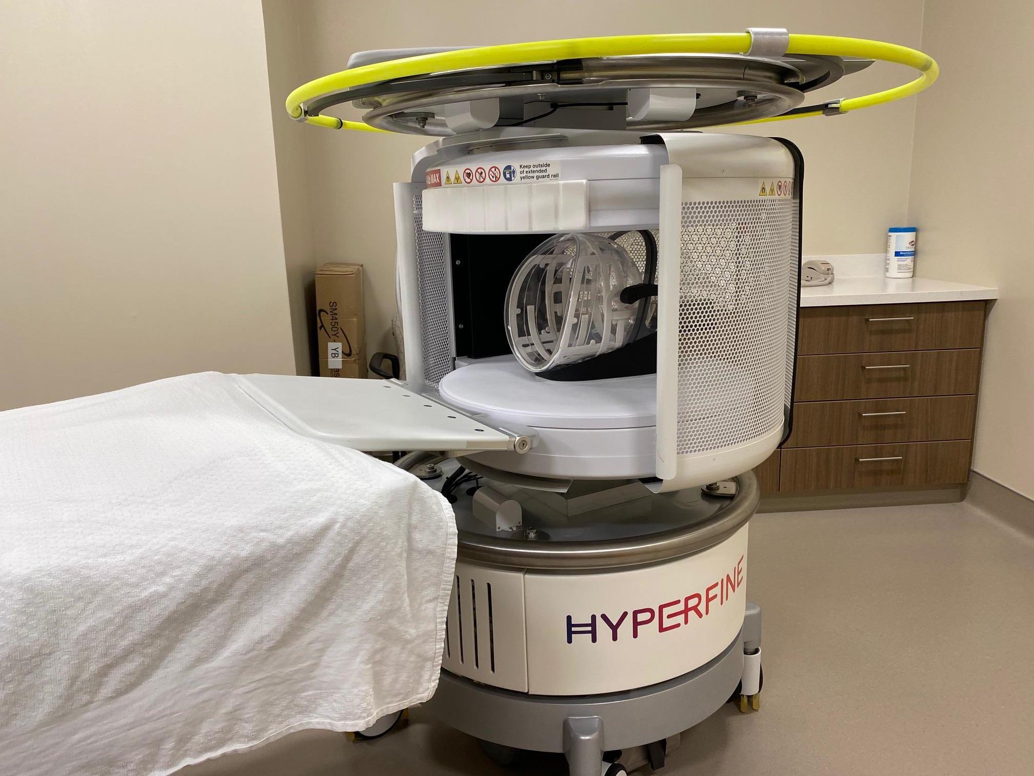 Portable MRI system at VBMC