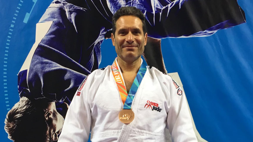 Dr. Paul Wright shares his passion for judo