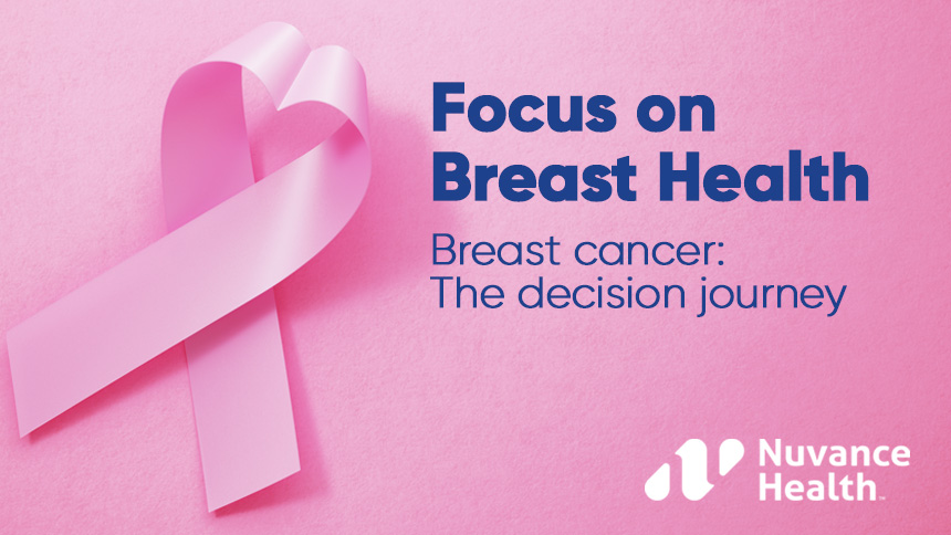 Focus on breast health: Breast cancer specialist addresses important decisions patients need to make about breast cancer care.