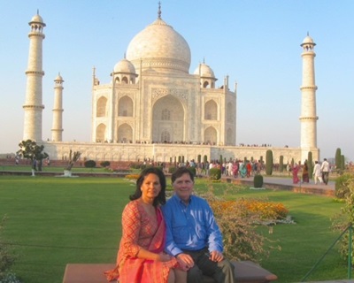 Jayne Davis, Brain Cancer Patient - Taj Mahal