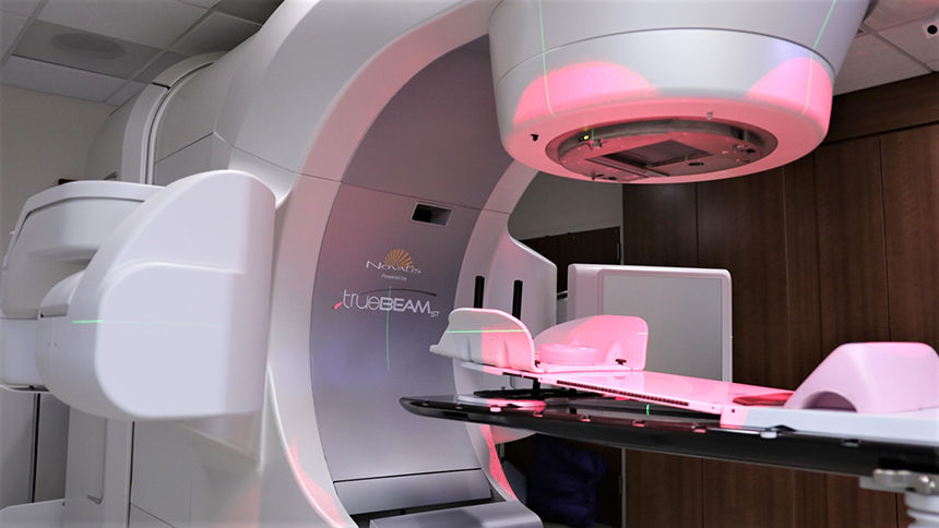 Tattoo-less radiation therapy system at Norwalk Hospital