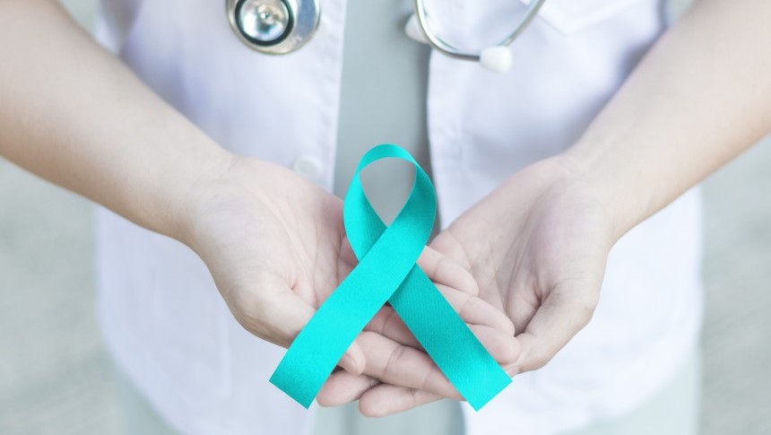 Cervical Cancer Awareness Month ribbon