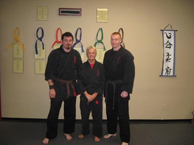 Karen Smith-Gattuso has a second-degree black belt in martial arts