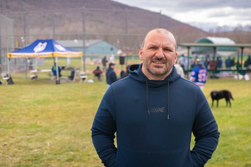 John Manganiello, a Vassar Brothers Medical Center colon cancer patient, hosted the second annual Strike Out Cancer baseball tournament to raise awareness about colon cancer and funds for the Nuvance Health Cancer Institute.