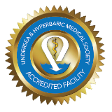 Seal of Accreditation - Undersea and Hyperbaric Medical Society