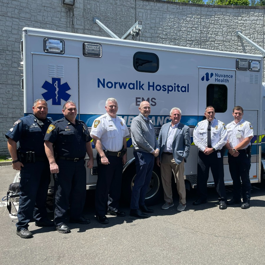 Norwalk Hospital EMS and Leadership Team