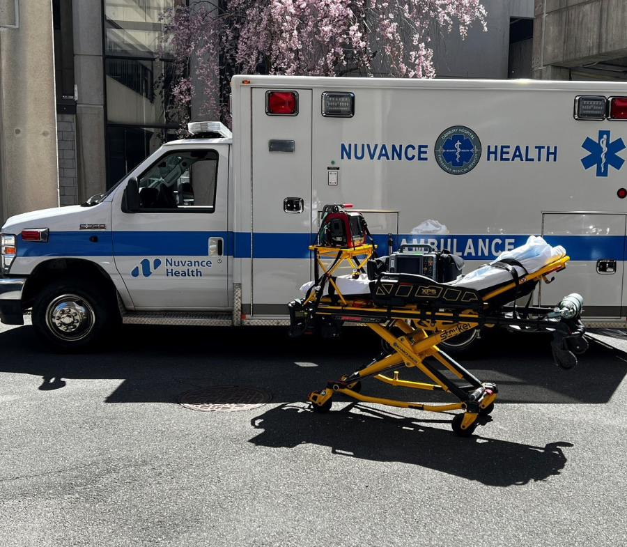 Nuvance Heath Ambulance and Stretcher