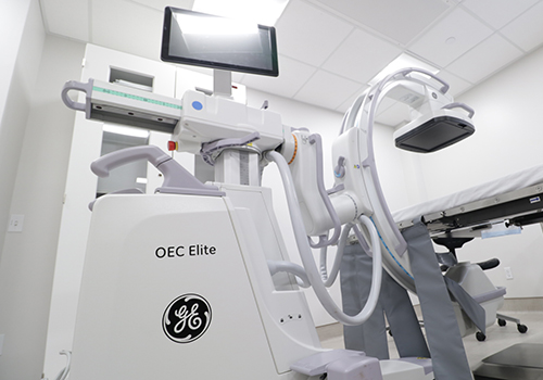 Vascular C-Arm Equipment at Danbury's Vascular Access Center