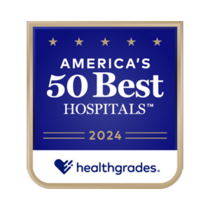 Healthgrades Top 50 Hospitals Award Emblem