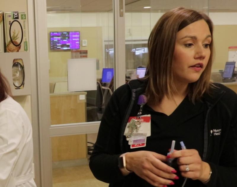 Lauren Henriques Neuroscience Coordinator Responding to a Stroke Alert