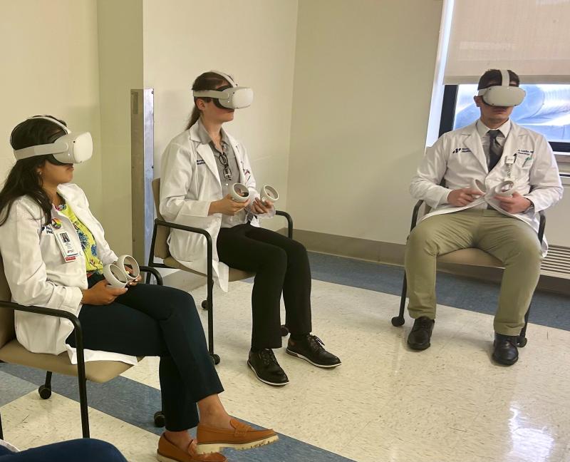 VBMC Neurology Residents in VR Study 2024