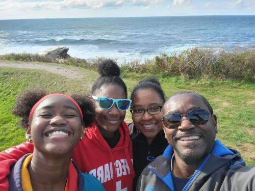 Leonie Roberts and Family Before Breast Cancer
