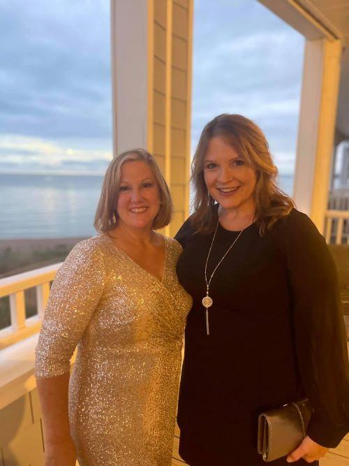 VBMC Breast Cancer Patient Linda Deserto and Roseanne Baker 500x667