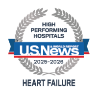 U.S. News & World Report high performing in heart failure