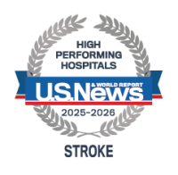 U.S. News and World Report high performing in stroke