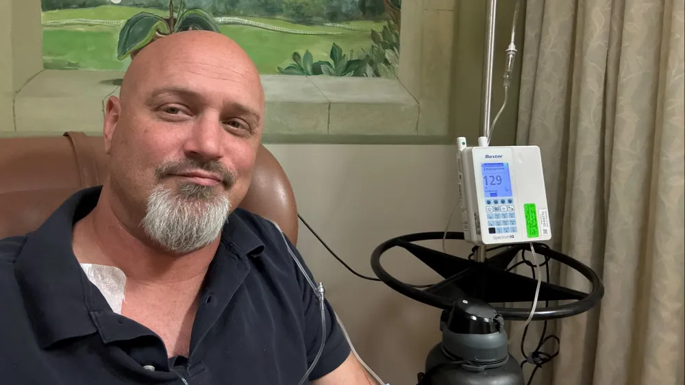 Christopher Gergovich, Colorectal Cancer Patient, Danbury Hospital, 2025