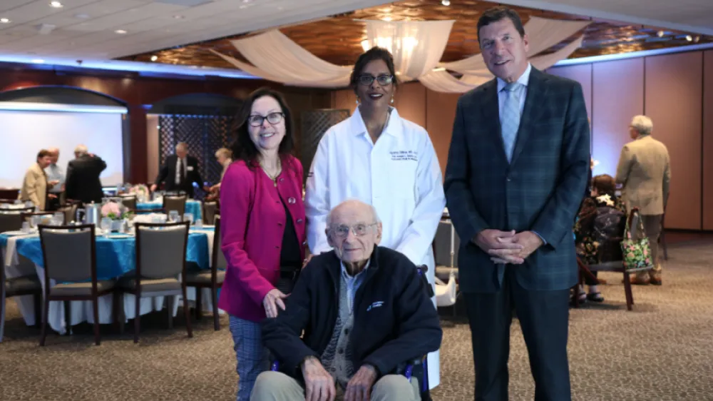 Sharon Adams, President, Danbury/New Milford Hospitals, Aparna Oltikar, MD, Chief of Medicine and Vice President of Medical Affairs, Danbury/New Milford Hospitals, Joseph Belsky, MD, John M. Murphy, MD, President/CEO, Nuvance Health