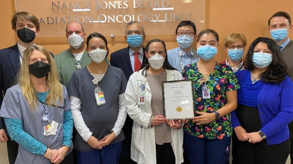 ACR Accreditation WCC Radiation Onc Team
