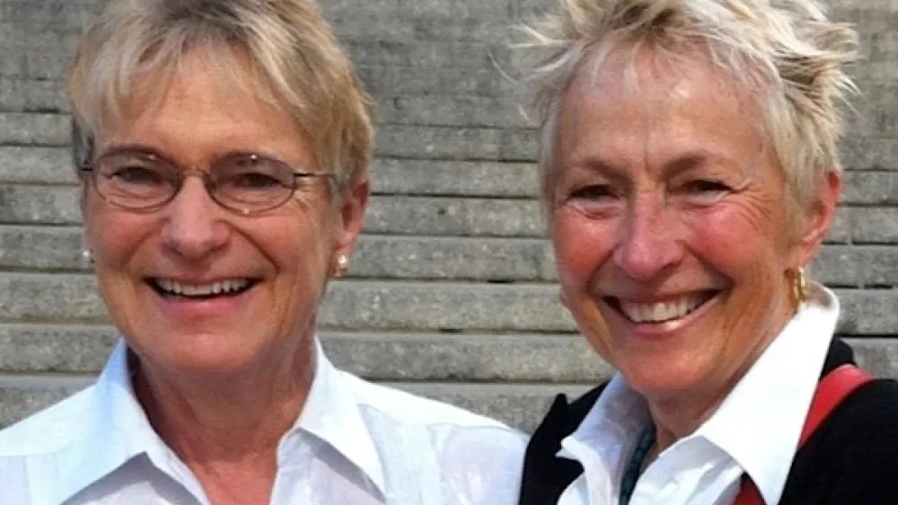 Article - Trudi Conkling Left Jenny Bishop Right