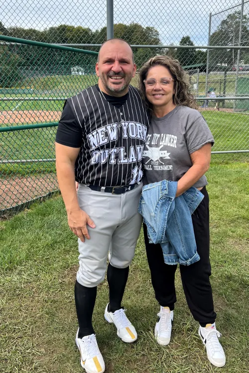 VBMC Colon Cancer Patient John Manganiello with Wife